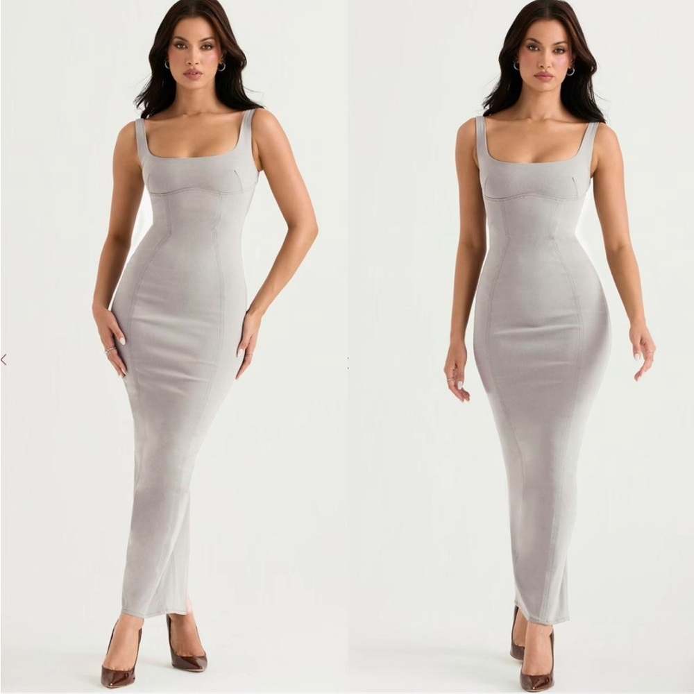House of CB REA Smoke Bodycon Maxi
Dress
